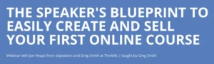 eSpeakers-Thinkific Webinar