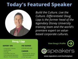 Featured Speaker- Doug Lipp