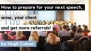prepare for your next speech