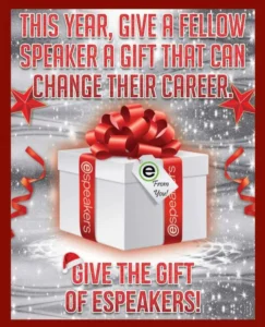 Fellow speaker gift