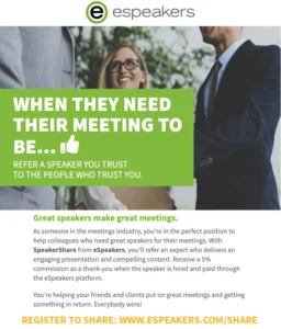 SpeakerShare from eSpeakers
