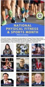 Physical Fitness and Sports Month