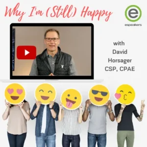 Happy with David Horsager