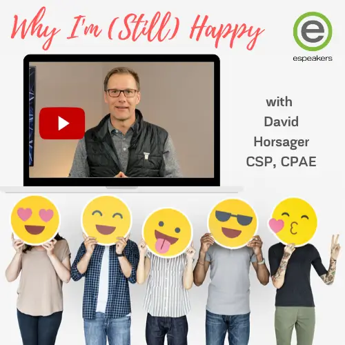 Happy with David Horsager