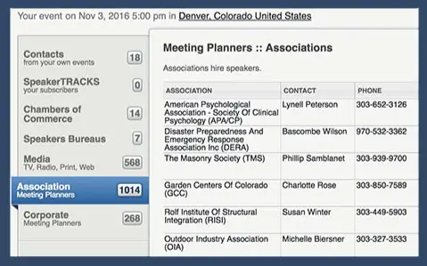 PLANNER DATABASE